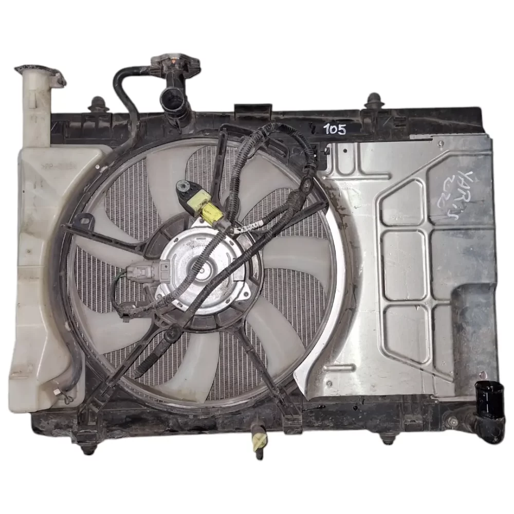 RADIADOR ELECTRO + DE AGUA + DE AIRE + DEPOSITO TOYOTA YARIS 2020 - Imagen 2