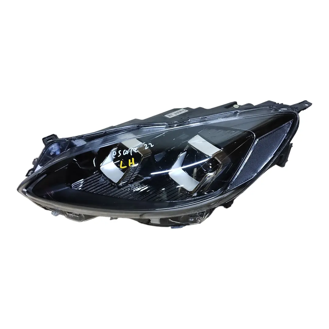AM Autoparts Front Left Mirror Cap With Turn Signal For Ford Escape (2017-2018) - Black