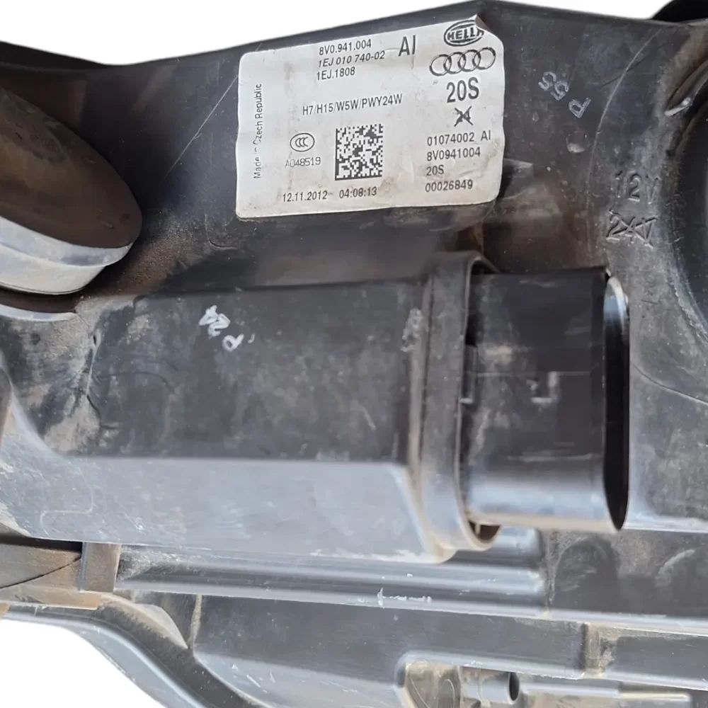 OPTICO DERECHO (RH) AUDI A3 COMPATIBLE DESDE EL AÑO 2013 AL 2015 - Imagen 5