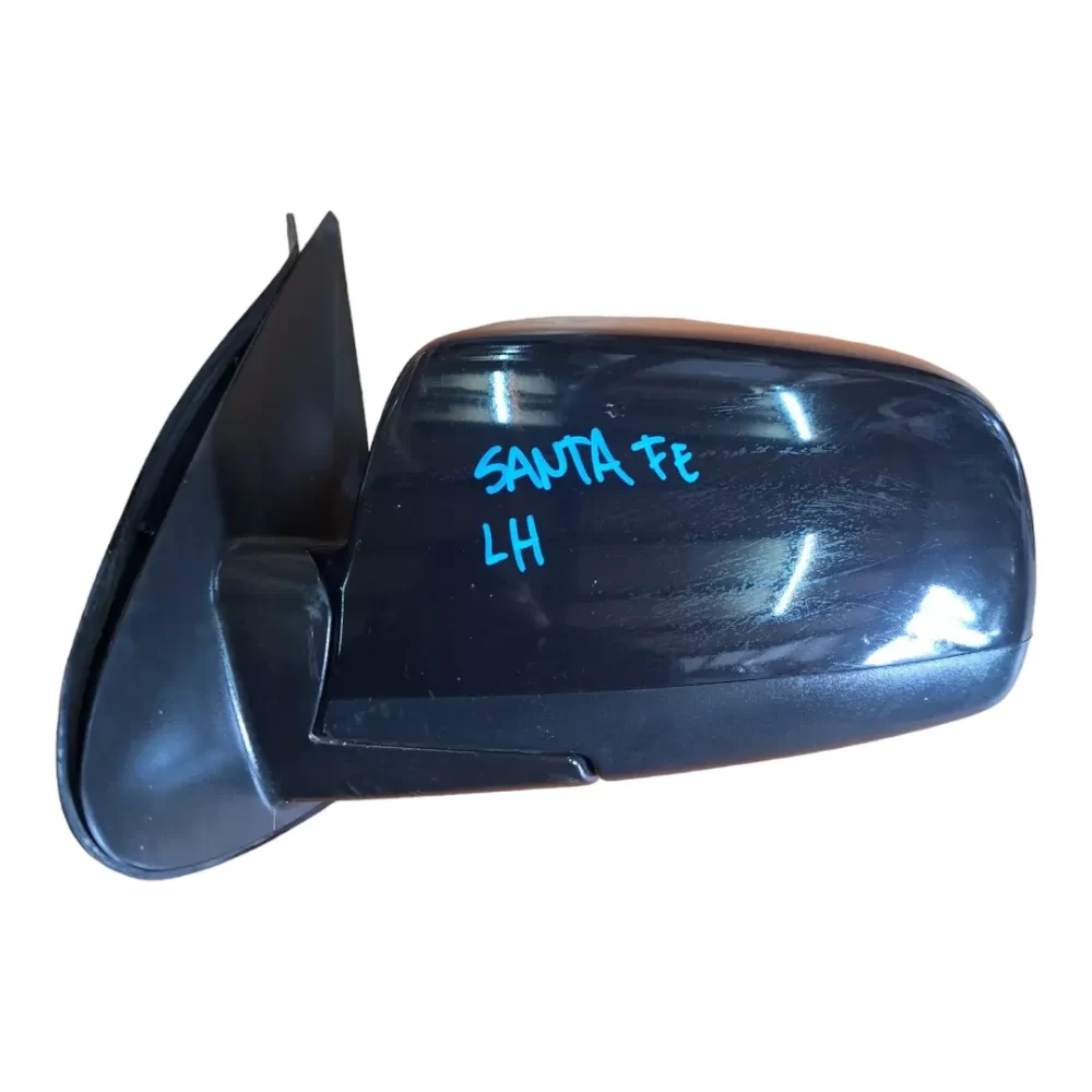 ESPEJO RETROVISOR IZQUIERDO (LH) HYUNDAI SANTA FE 2006 AL 2008 CON LUNETA