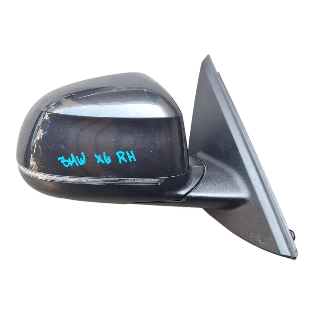 ESPEJO RETROVISOR DERECHO (RH) BMW X6 2016 al 2019 CON LUNETA