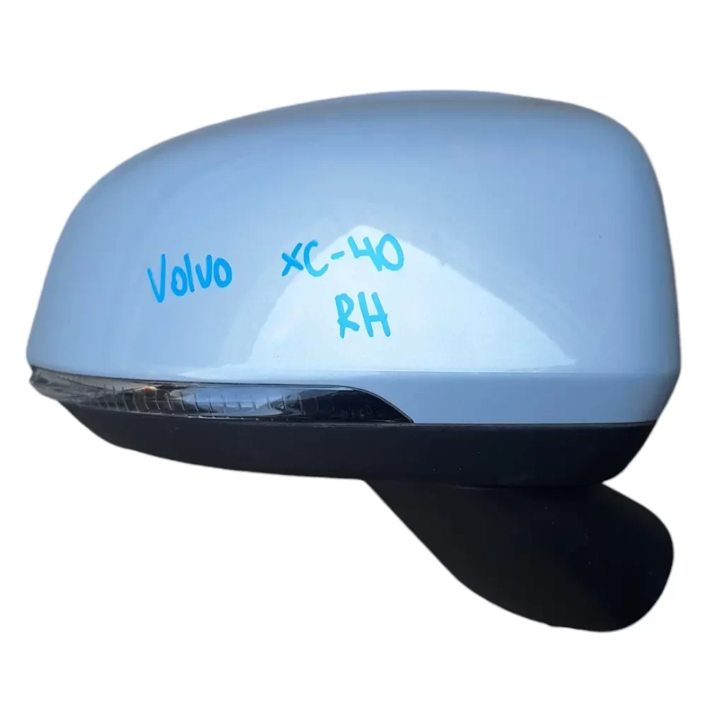 ESPEJO RETROVISOR DERECHO (RH) VOLVO XC40 2019 EN ADELANTE CON LUNETA