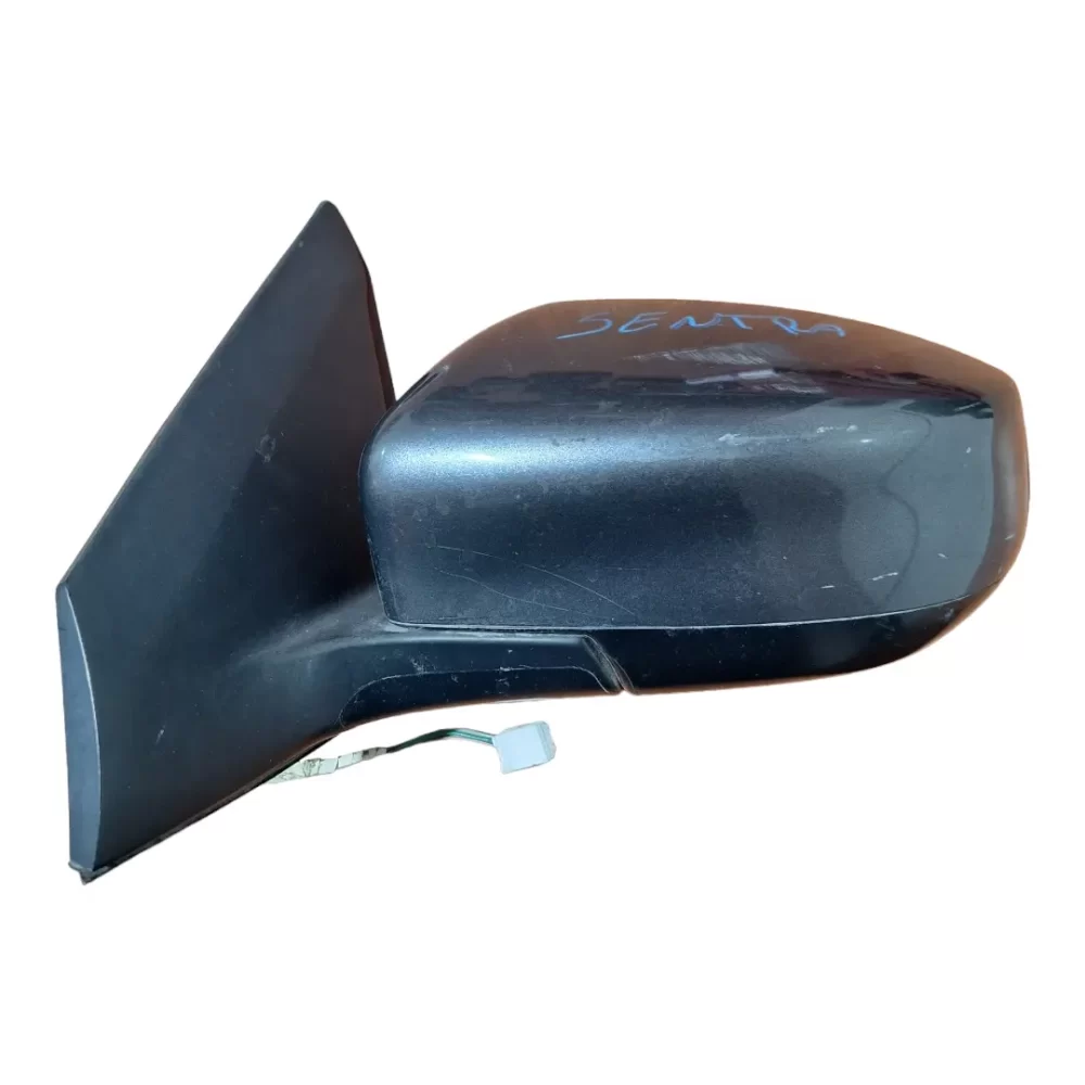 ESPEJO RETROVISOR IZQUIERDO LH NISSAN SENTRA 2015 AL 2019 - CON LUNETA
