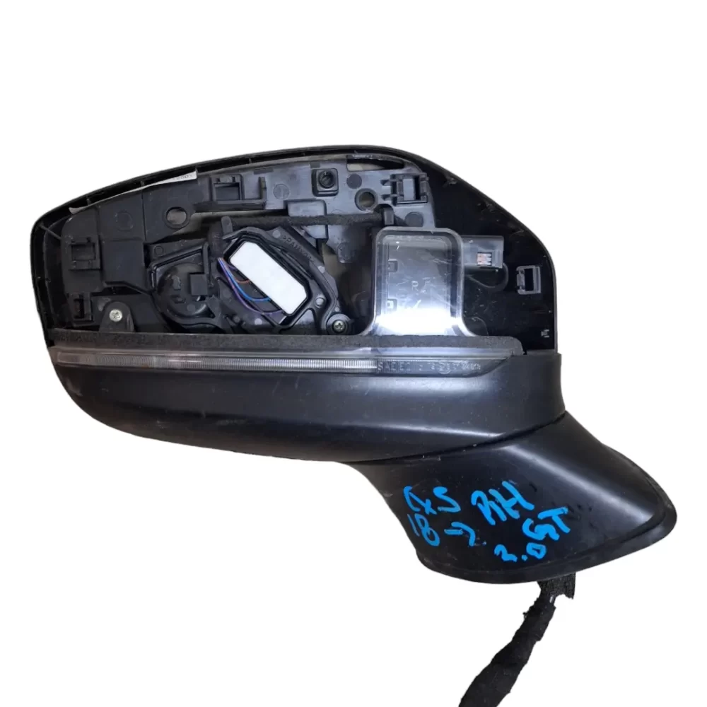 ESPEJO RETROVISOR DERECHO RH MAZDA CX5 GT 2018 AL 2023 - SIN LUNETA