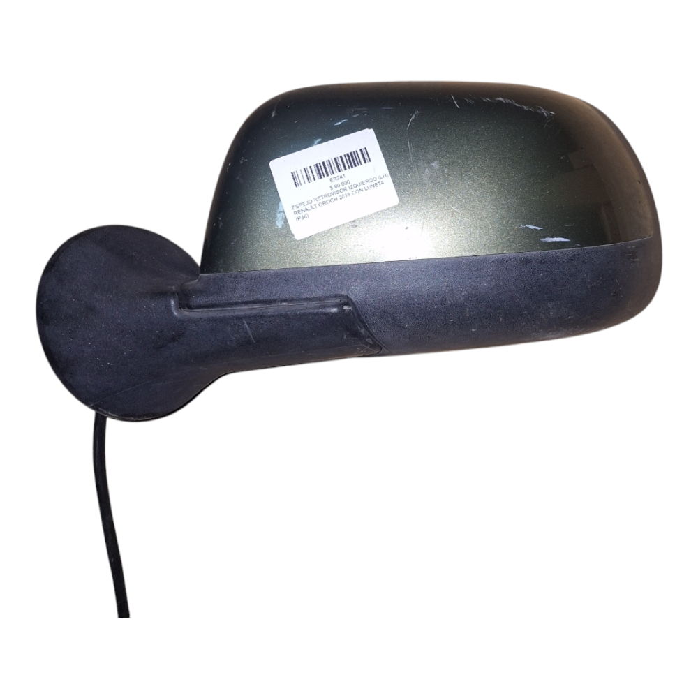 ESPEJO RETROVISOR IZQUIERDO (LH) RENAULT OROCH 2018 CON LUNETA