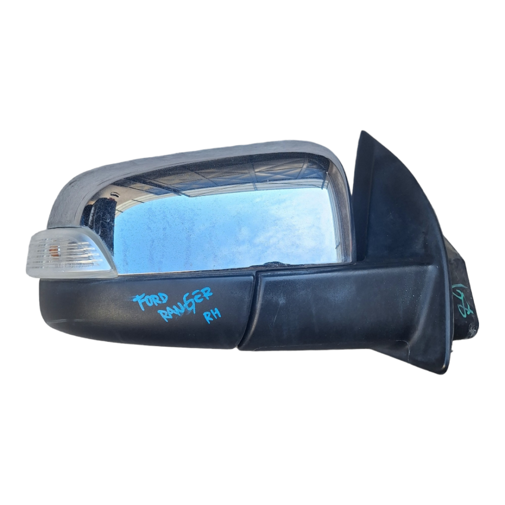 ESPEJO RETROVISOR DERECHO (RH) FORD RANGER 2017 EN ADELANTE CON LUNETA