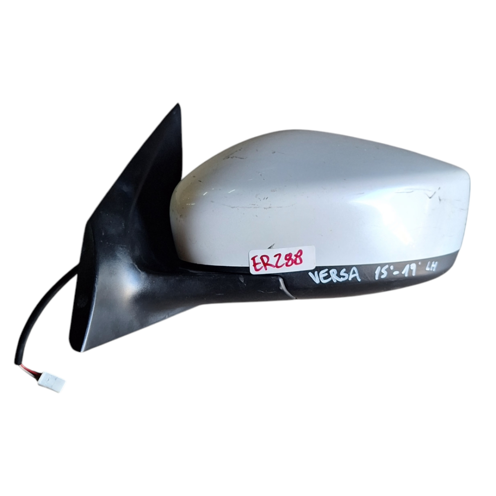 ESPEJO RETROVISOR IZQUIERDO LH NISSAN VERSA 2015 AL 2019 - SIN LUNETA
