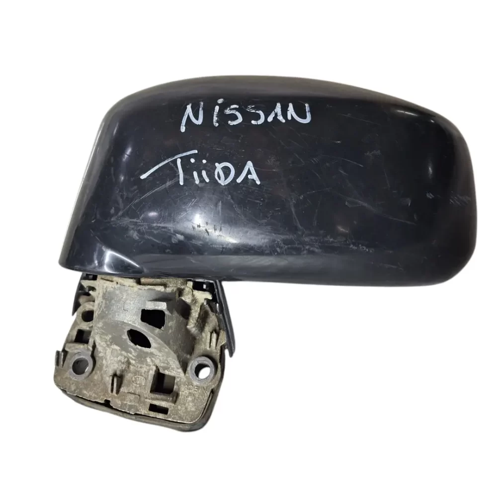 ESPEJO RETROVISOR IZQUIERDO LH NISSAN TIIDA  2006 AL 2015 SIN LUNETA