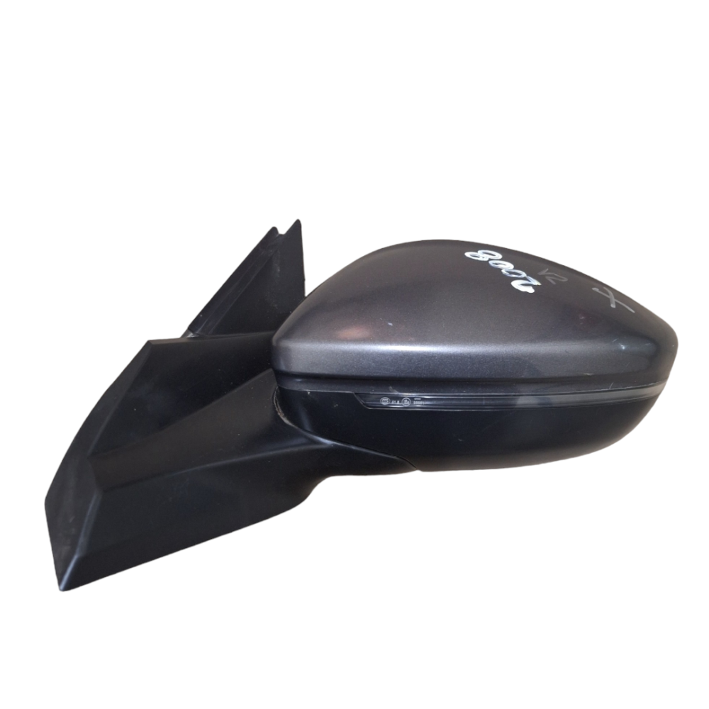 ESPEJO RETROVISOR IZQUIERDO LH PEUGEOT 2008 2018 EN ADELANTE CON LUNETA