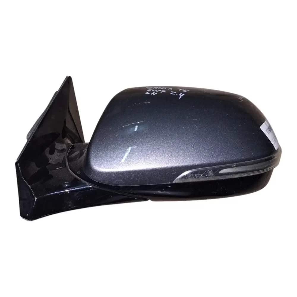 ESPEJO RETROVISOR IZQUIERDO (LH) HYUNDAI SANTA FE 2013 AL 2018 CON LUNETA