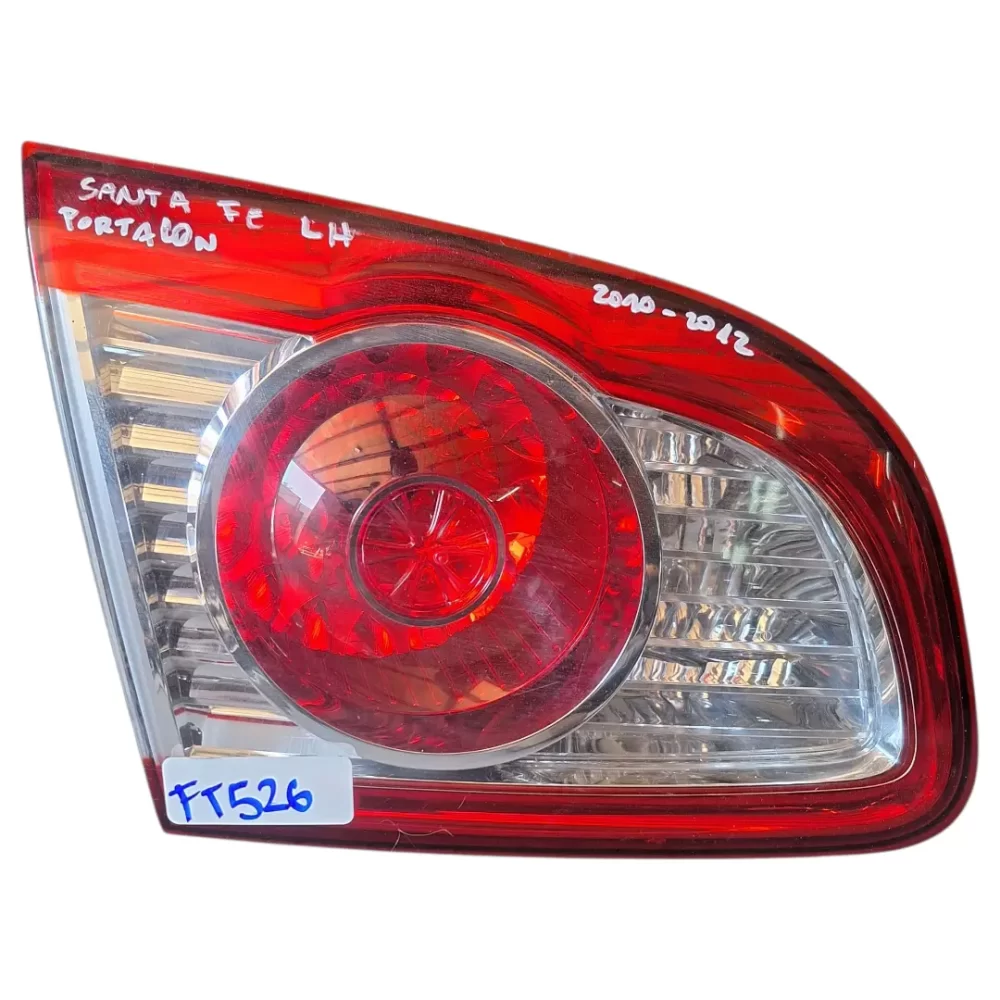 FOCO TRASERO IZQUIERDO (LH) HYUNDAI SANTA FE 2010 AL 2012 PORTALON