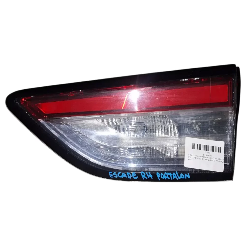 FOCO TRASERO DERECHO (RH) FORD ESCAPE 2022 EN ADELANTE PORTALON