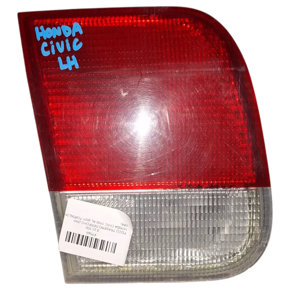 FOCO TRASERO IZQUIERDO (LH) HONDA CIVIC 1996 AL 2001 PORTALON