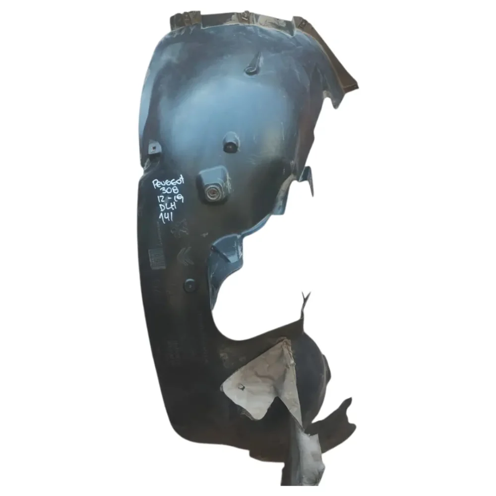 GUARDAFANGO DELANTERO IZQUIERDO PEUGEOT 308 2012/2020  DETALLE