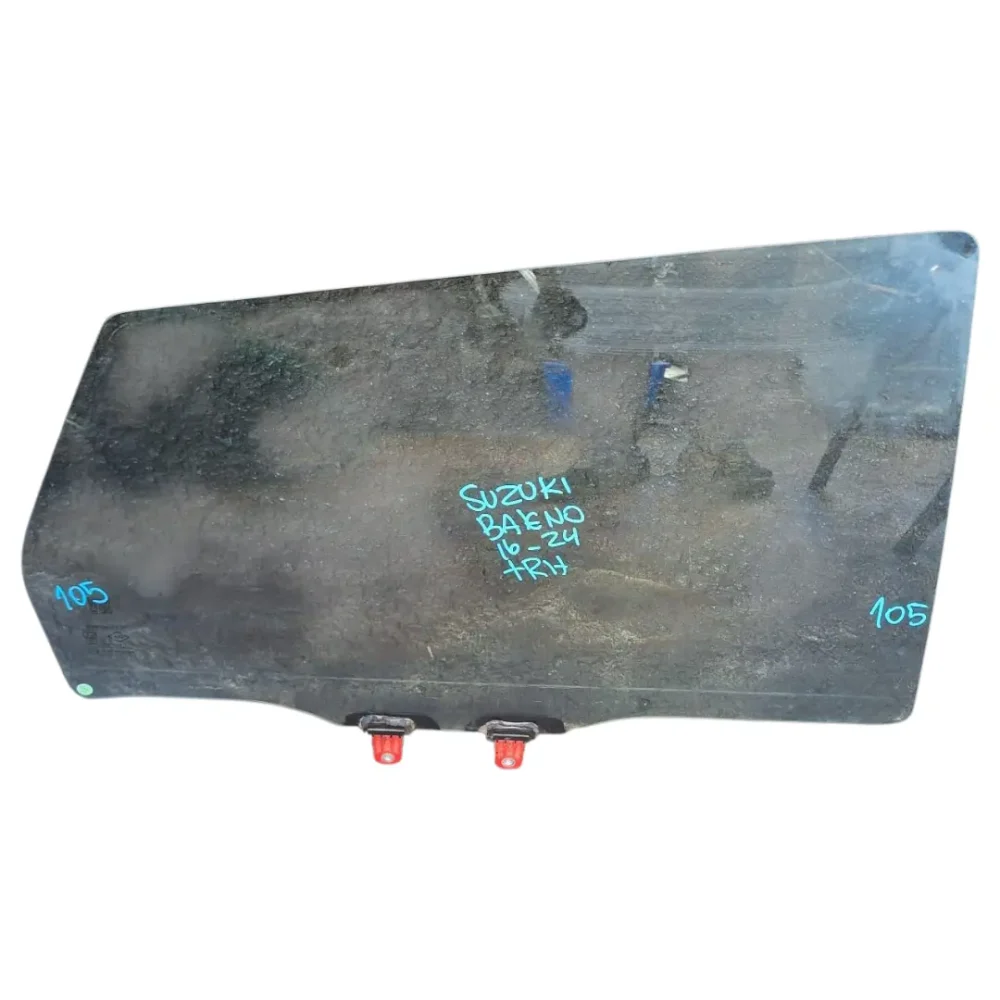 VIDRIO TRASERO DERECHO SUZUKI BALENO 2016 AL 2024