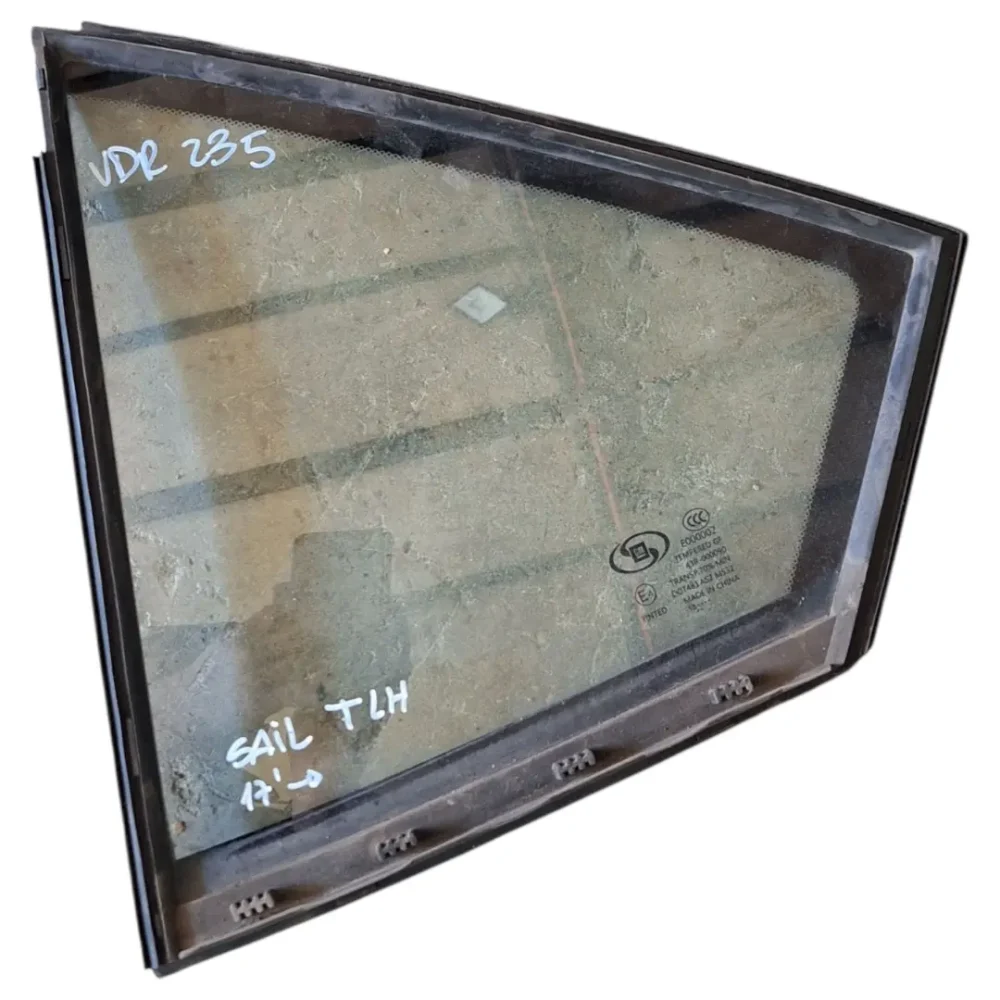 VIDRIO LUNETA TRASERO IZQUIERDO CHEVROLET SAIL