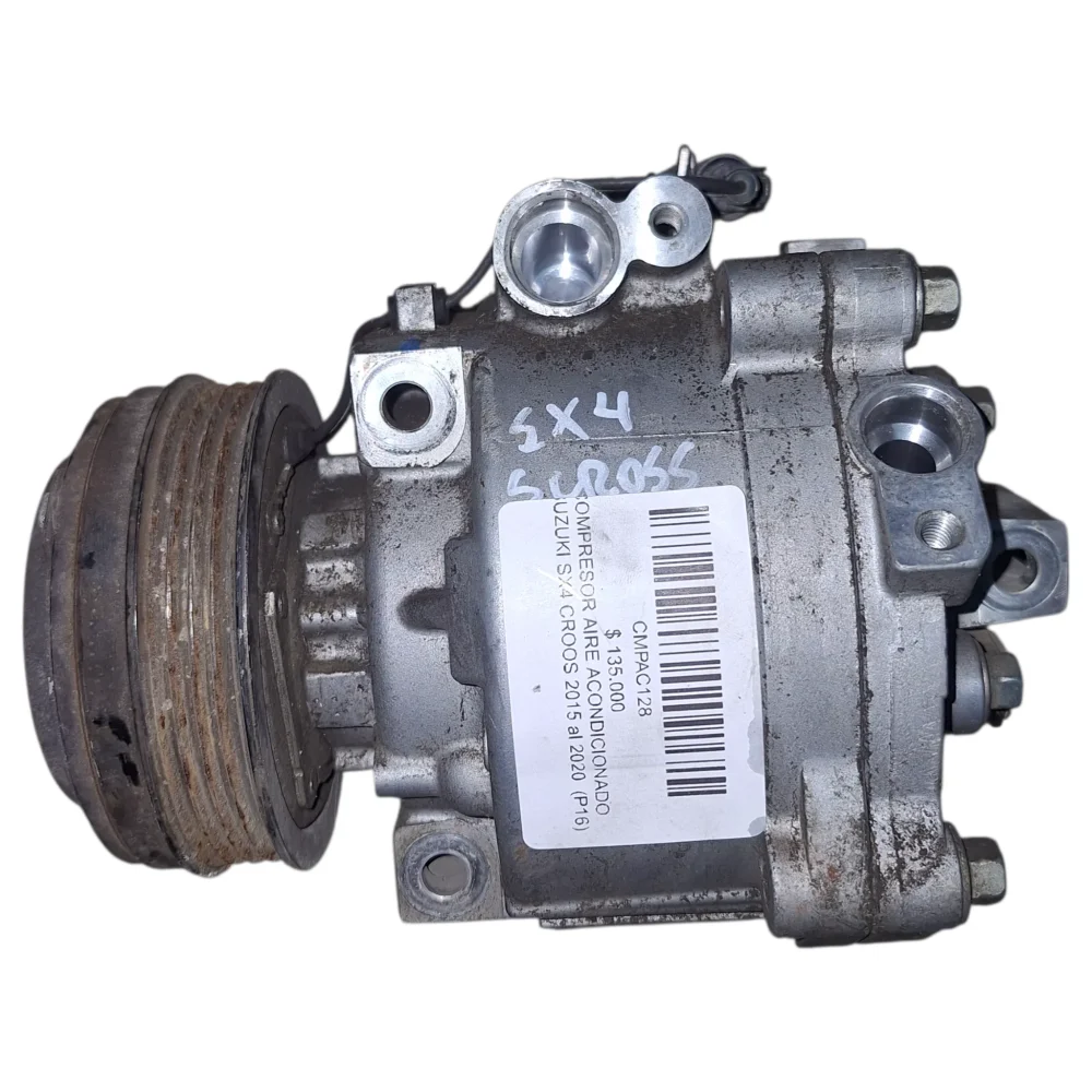 COMPRESOR AIRE ACONDICIONADO SUZUKI SX4 CROOS 2015 al 2020