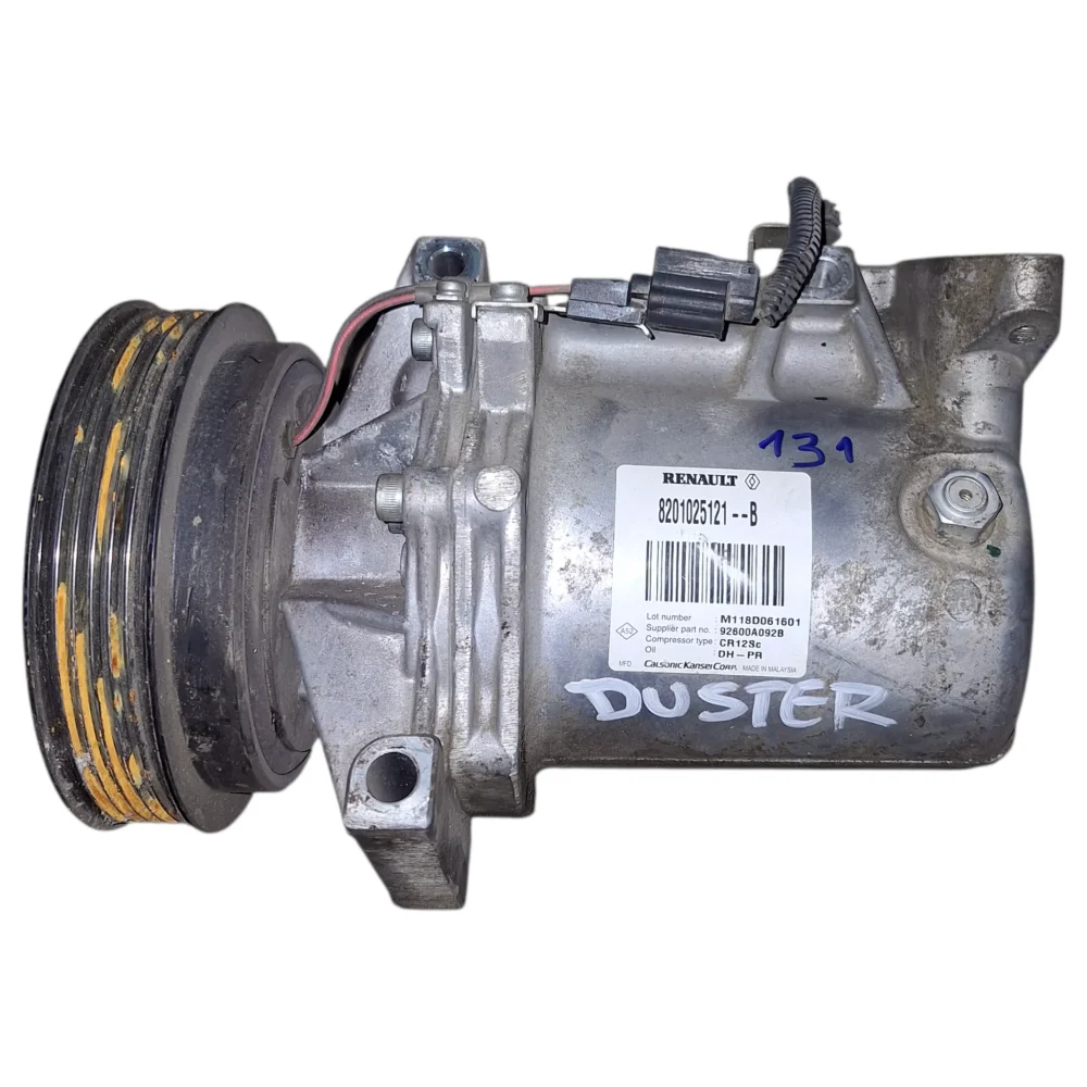 COMPRESOR AIRE ACONDICIONADO RENAULT DUSTER 2014 al 2023