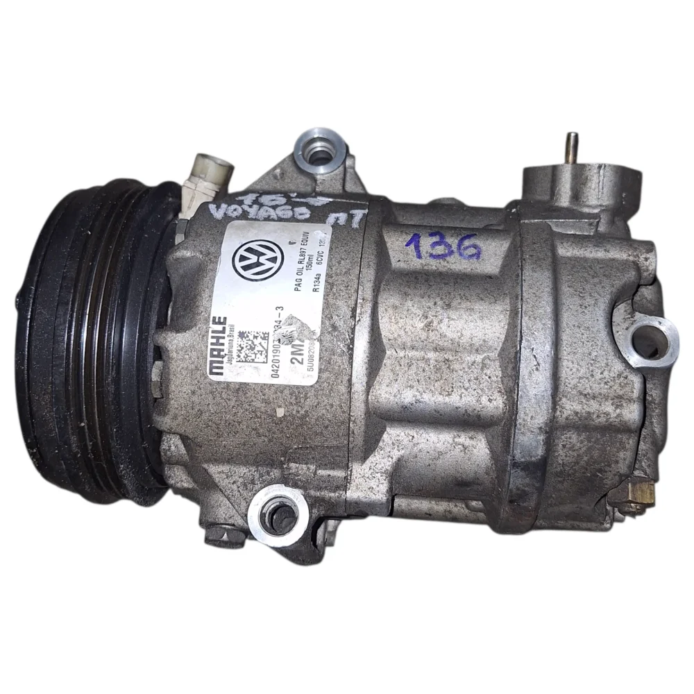 COMPRESOR AIRE ACONDICIONADO VOLKSWAGEN VOYAGE 2016 al 2022