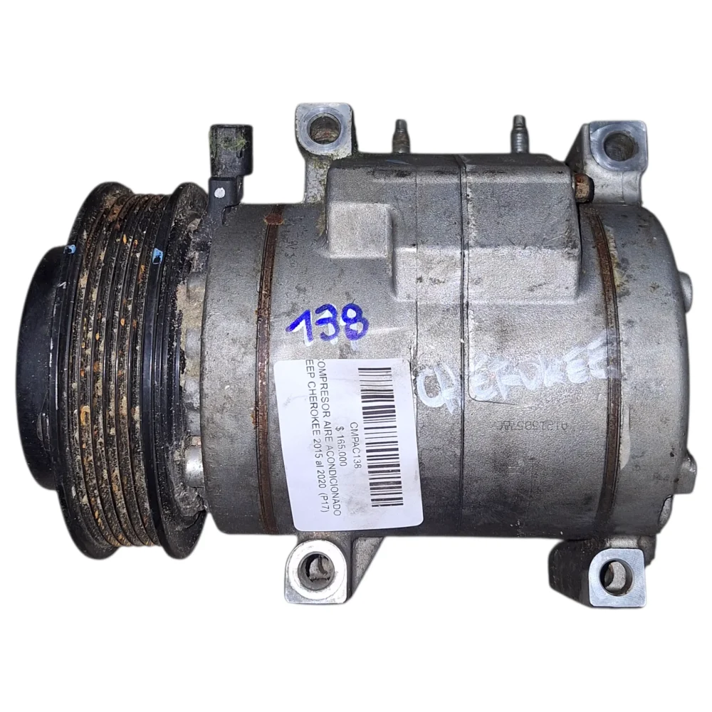 COMPRESOR AIRE ACONDICIONADO JEEP CHEROKEE 2015 al 2020
