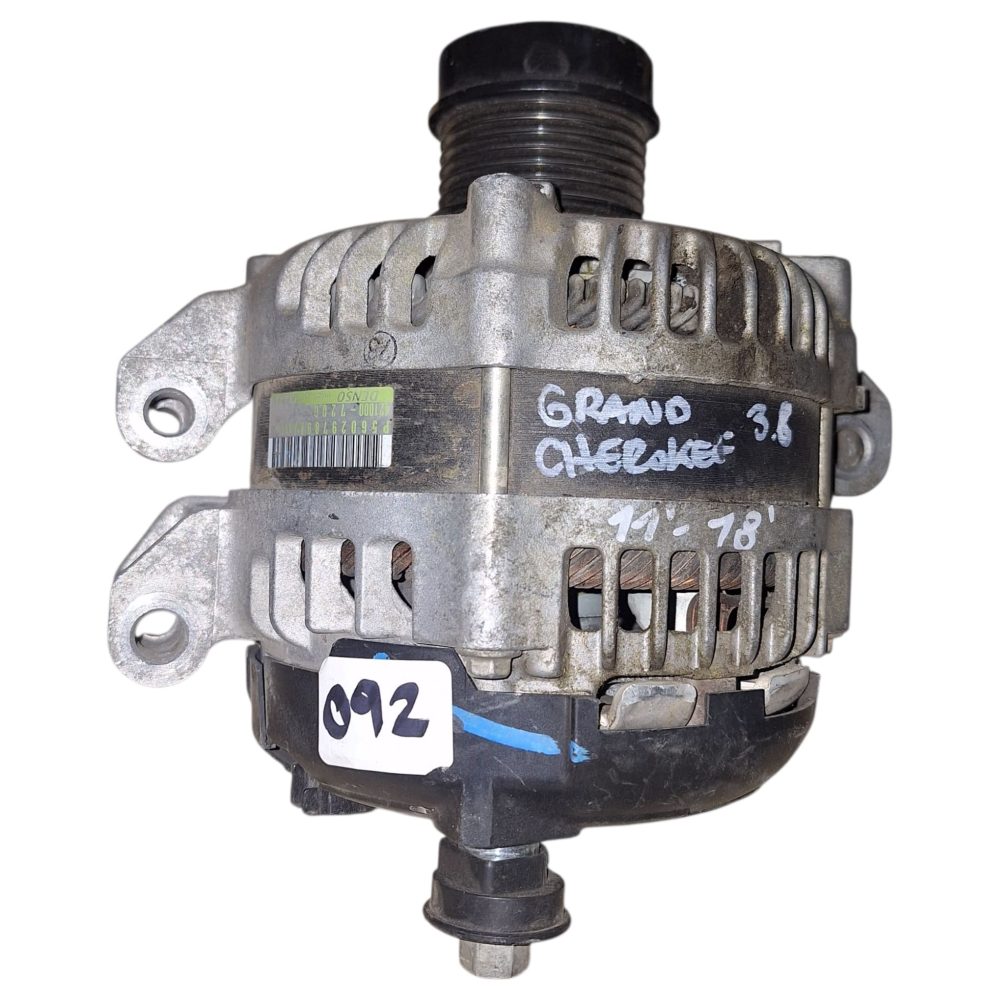 ALTERNADOR JEEP GRAND CHEROKEE 2011/2018 3.6 P5602978AA DENSO