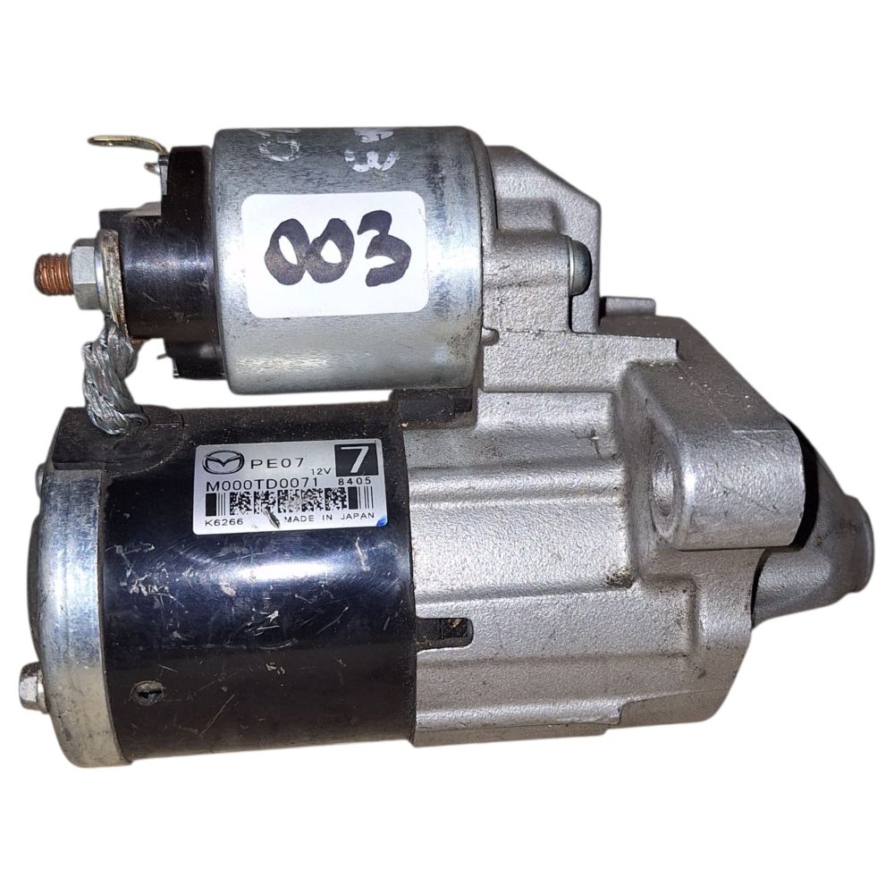 MOTOR DE PARTIDA MAZDA 3 3G 7 PE07 M000TD0071 K6266 JAPAN