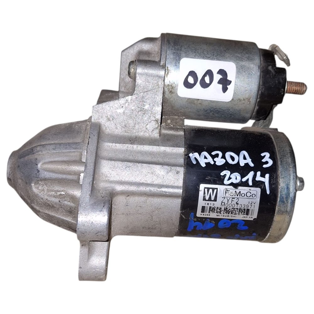 MOTOR DE PARTIDA MAZDA 3 2G 2014 W FOMOCO ZYF2 M000T33971 JAPAN