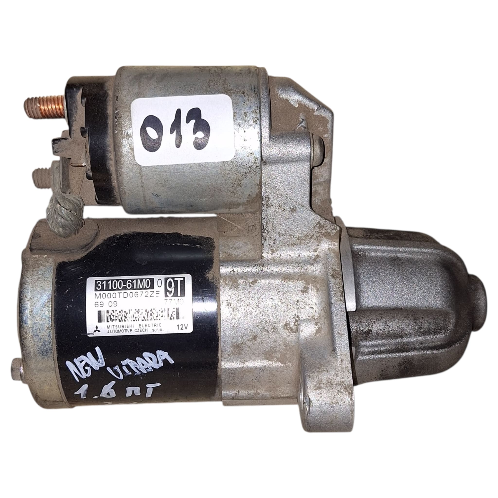 MOTOR DE PARTIDA SUZUKI NEW VITARA 2017 1.6 MT