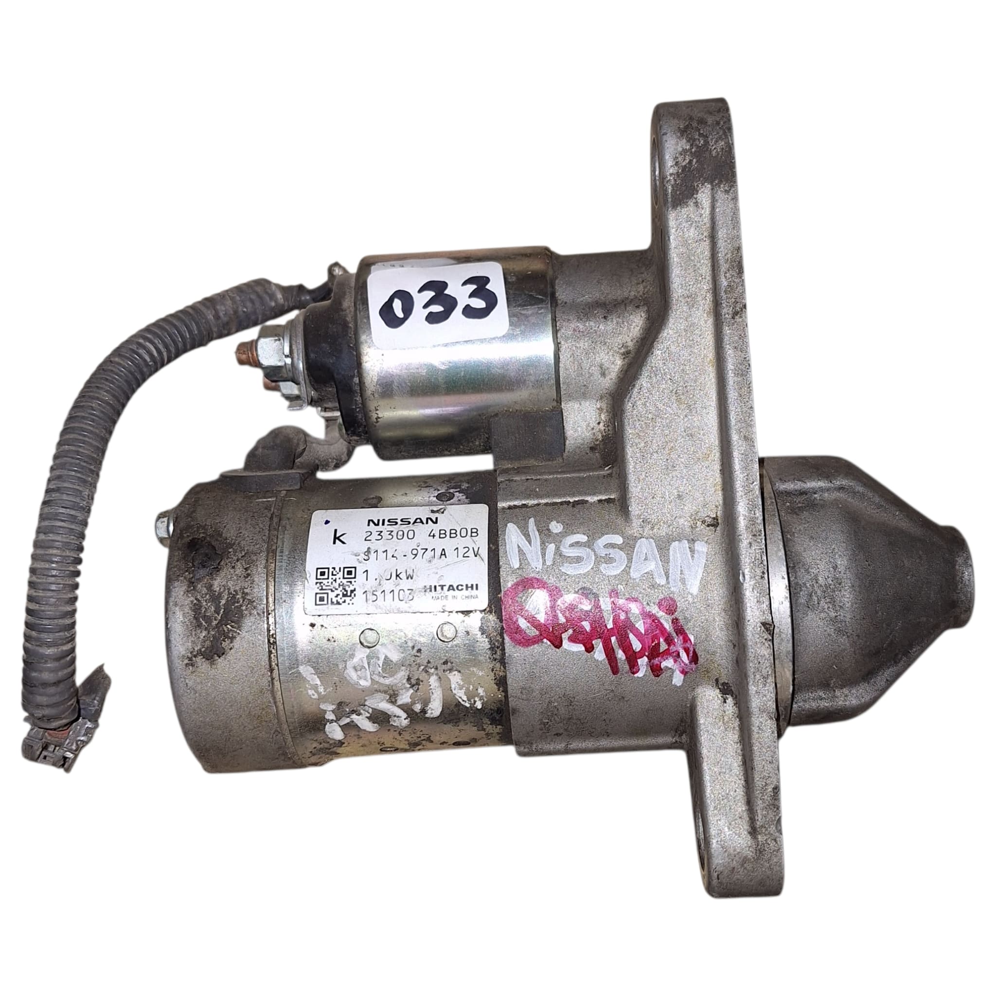 MOTOR DE PARTIDA NISSAN QASHQAI