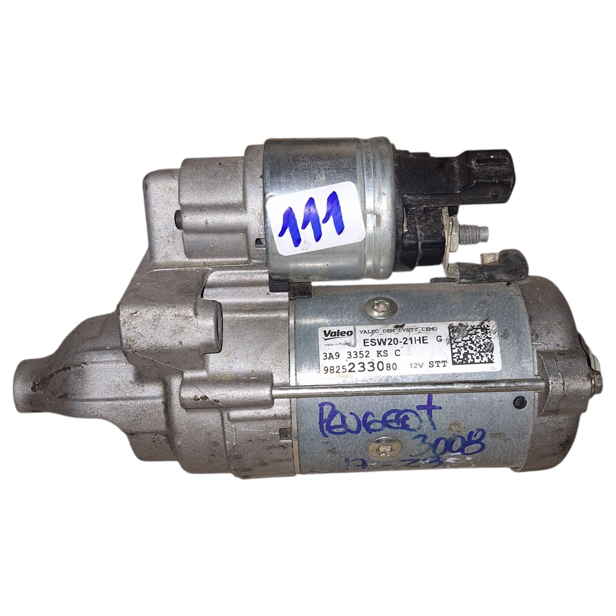 MOTOR DE PARTIDA PEUGEOT 3008