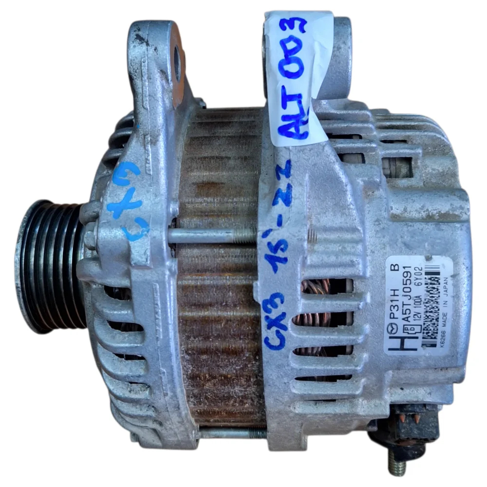 ALTERNADOR MAZDA 3 3G, CX3 2015/2022 H P31H A5TJ0591