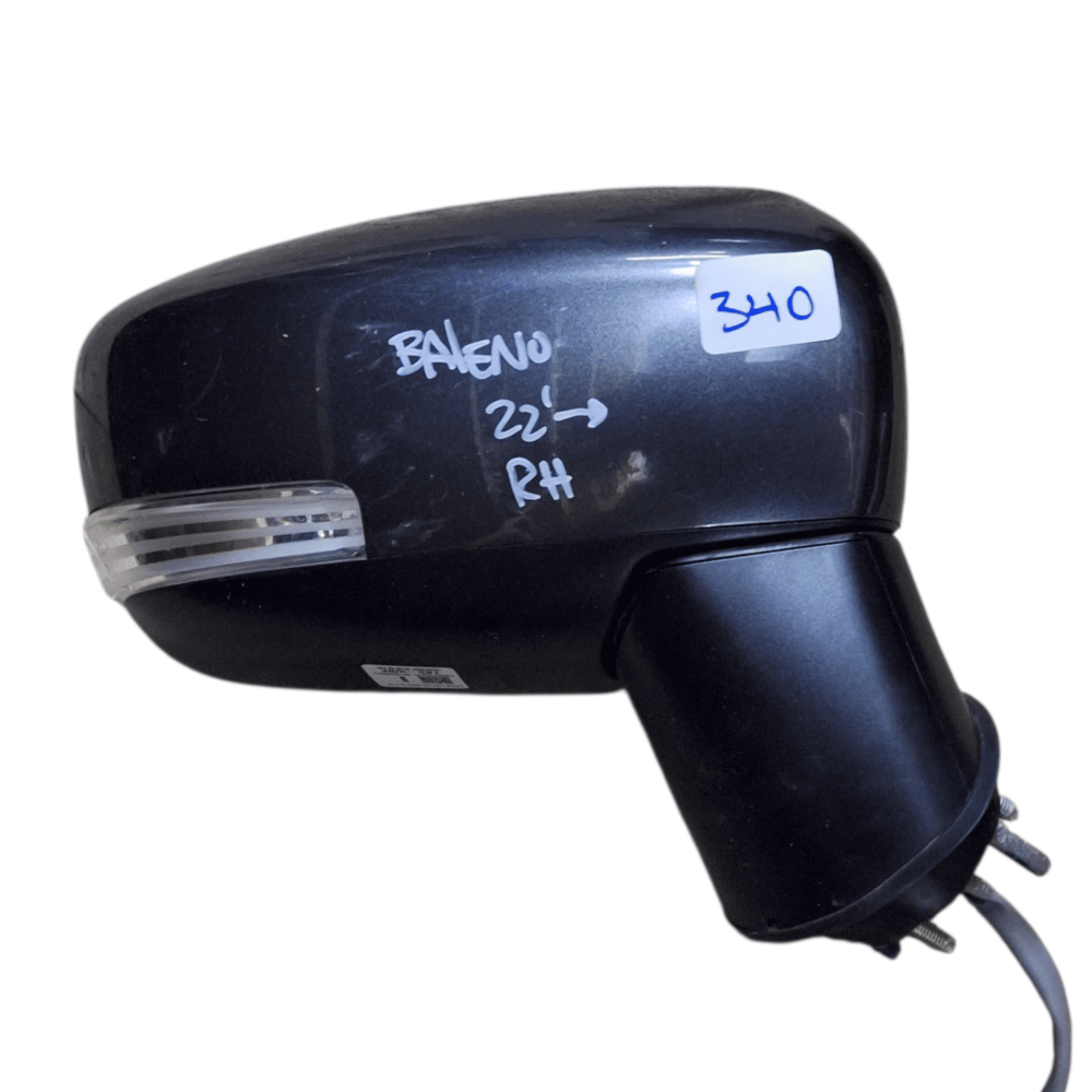 ESPEJO RETROVISOR DERECHO (RH) SUZUKI BALENO 2022/2025 SIN LUNETA