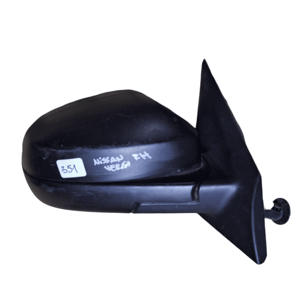 ESPEJO RETROVISOR DERECHO (RH) NISSAN VERSA 2017/2020 MANUAL SIN LUNETA
