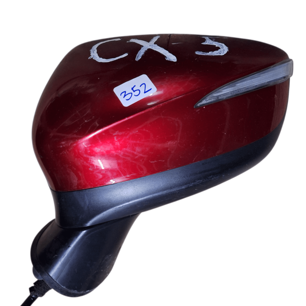 ESPEJO RETROVISOR IZQUIERDO (LH) MAZDA CX5 2015/2017 DETALLE CON LUNETA