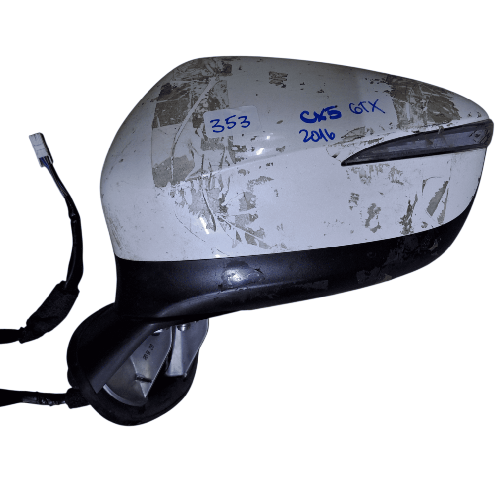 ESPEJO RETROVISOR IZQUIERDO (LH) MAZDA CX5 2015/2017 DETALLE SIN LUNETA