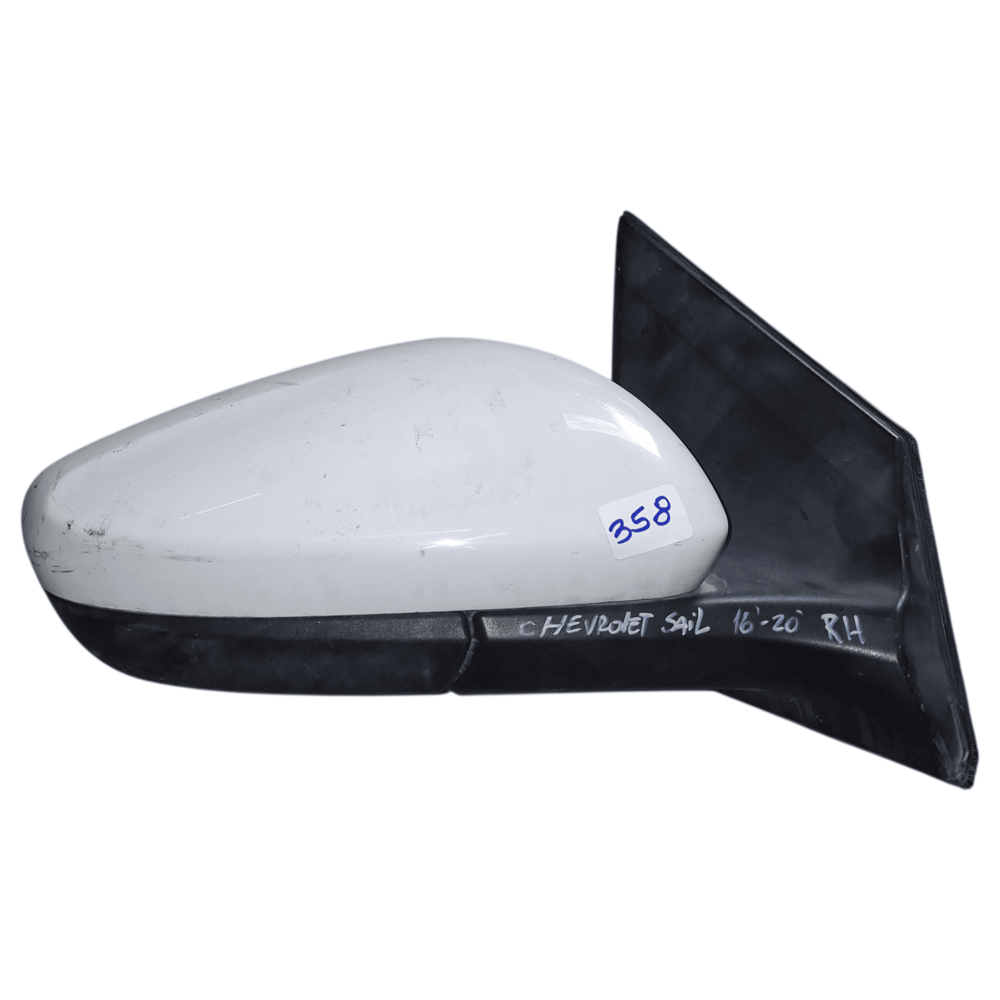 ESPEJO RETROVISOR DERECHO (RH) CHEVROLET SAIL 2016/2020 CON LUNETA