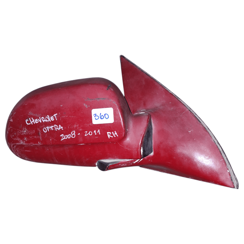 ESPEJO RETROVISOR DERECHO (RH) CHEVROLET OPTRA 2008/2011 CON LUNETA
