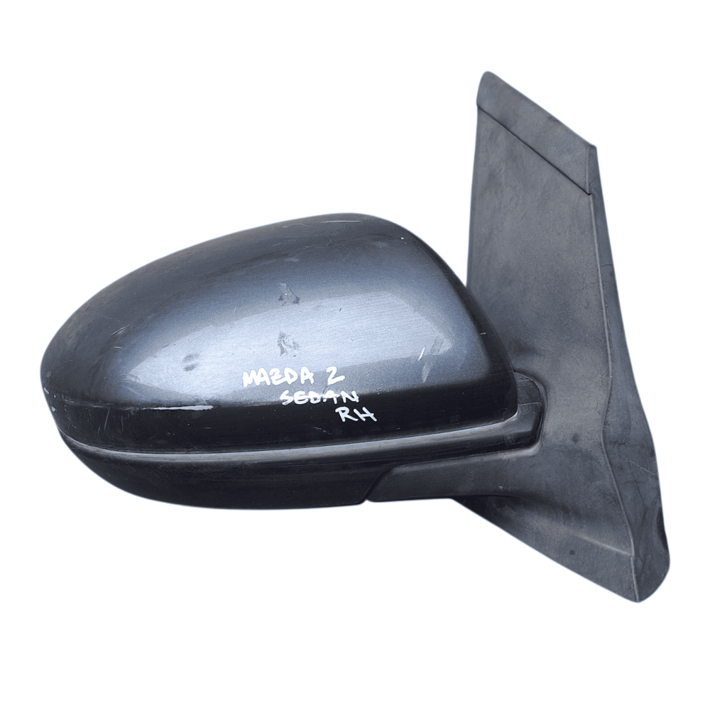 ESPEJO RETROVISOR DERECHO MAZDA 2 SEDAN 2008/2014 SIN LUNETA